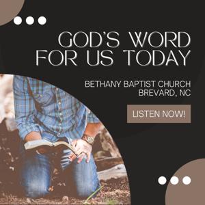 God's Word For Us Today