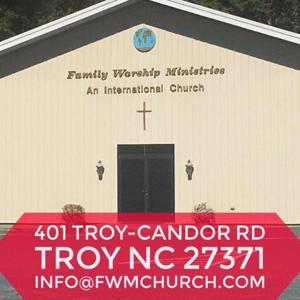 Family Worship Ministries - Troy NC