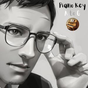 Piano Key A to G
