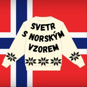 Svetr s norským vzorem