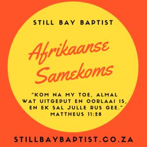 Still Bay Baptiste Kerk Afrikaanse Preke
