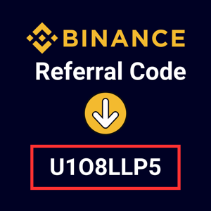 Adding Binance Referral Code: U1O8LLP5