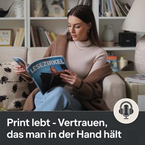 Print lebt - Vertrauen, das man in der Hand hält!