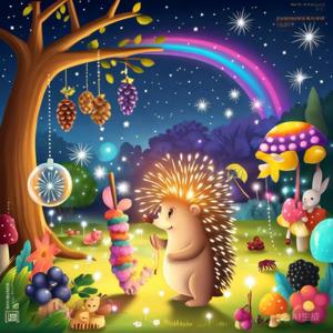 睡前故事｜情感朗读原创童话｜小刺猬点点与小伙伴