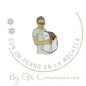 Con un perro en la mochila