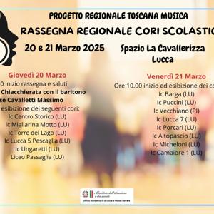 Rassegna regionale cori scolastici