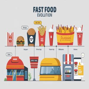 Fast Food Evolution: From Then to Now
