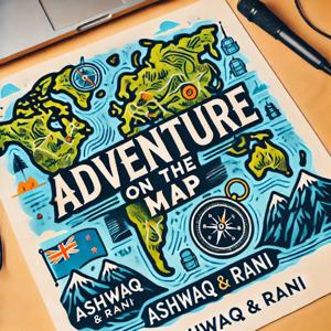 Rani's podcast Adventure on a map