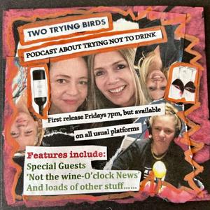 Two Trying Birds