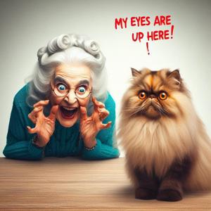 My Eyes Are Up Here
