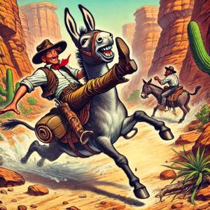 On A Donkeys Hurricane Deck