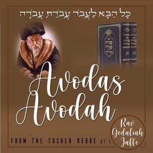 Avodas Avodah from the Tosher Rebbe zt"l