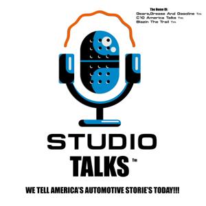 STUDIO TALKS is home to Gears Grease And Gasoline, Blazin The Trail and C10 America Talks!