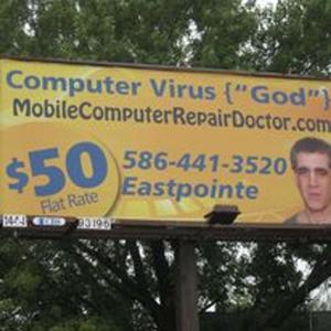 COMPUTER VIRUS GOD