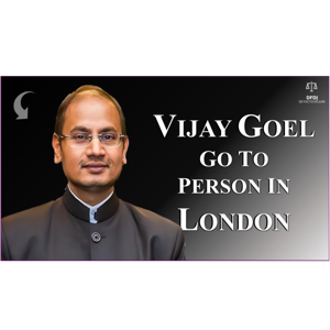 Go to person in LONDON Vijay Goel