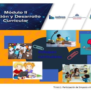 ENFONQUE DEL CURRICULO Y SU APLICAVILIDA