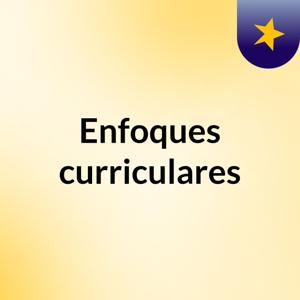Enfoques curriculares