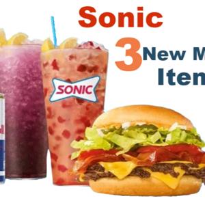 Sonic Menu Items