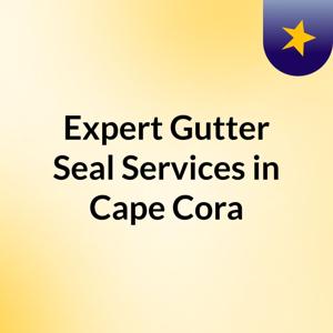 Expert Gutter Seal Services in Cape Cora