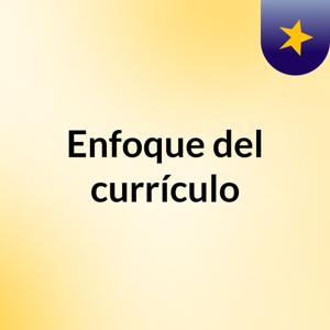 Enfoque del currículo