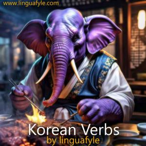Korean verbs by linguafyle