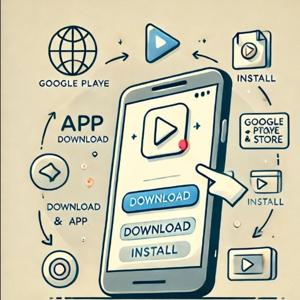 "HOW TO DOWN"LOAD AN APP FROM PLAYSTORE"