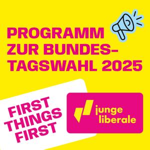 First Things First