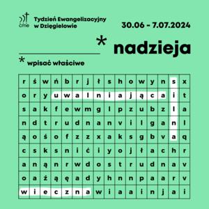 Nadzieja! - Tydzień Ewangelizacyjny Dzięgielów 2024