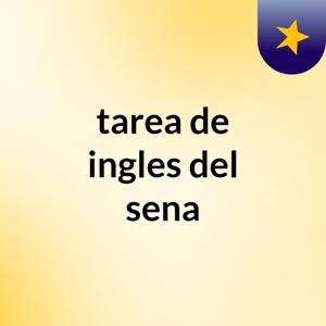tarea de ingles del sena