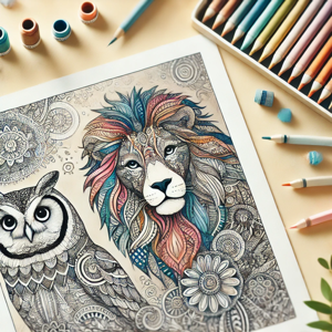 The Art of Animal Coloring: Creativity and Relaxation