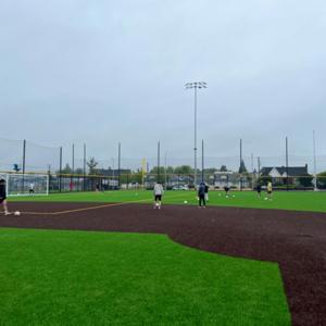 Kicking it with Coach