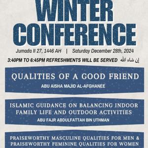 2024 Dec: Winter Conference