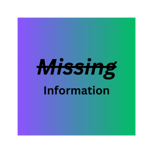 Missing Information