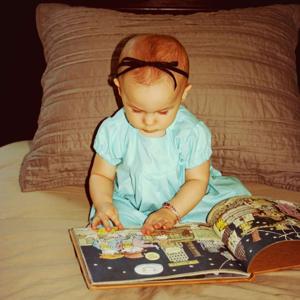 The Girl and the Bookshelf