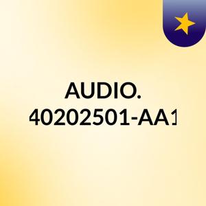 AUDIO. GA3-240202501-AA1-EV02