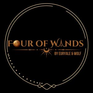 Four of Wands by Euryale and Wolf