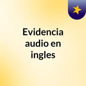Evidencia audio en ingles