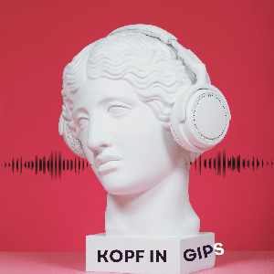 Kopf in Gips