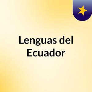 Lenguas del Ecuador