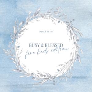 Busy and Blessed: Five Kids Edition