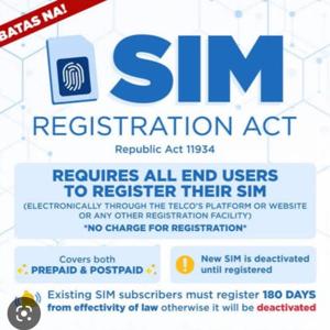 SIM Registration Online