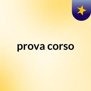 prova corso