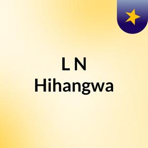 L N Hihangwa
