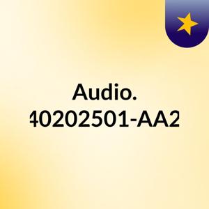 Audio. GA3-240202501-AA2-EV02.
