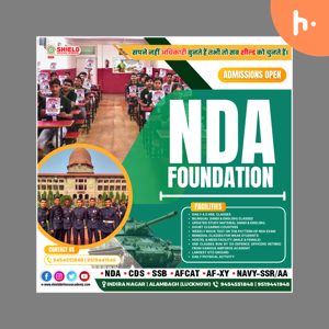 top nda coaching in lucknow - Shield Defence Academy