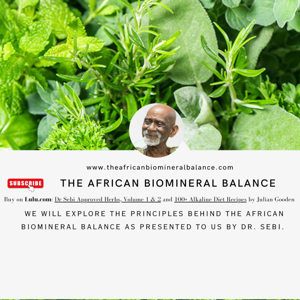 The African Bio-Mineral Balance