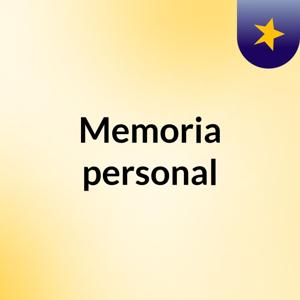 Memoria personal