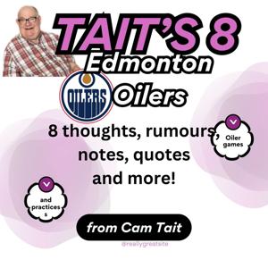Tait's 8... with the Edmonton Oilers