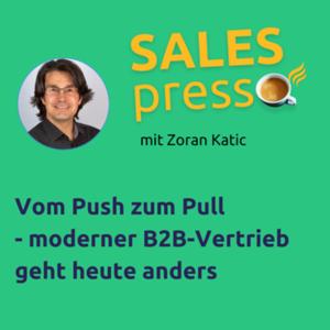 SALESpresso mit Zoran Katic