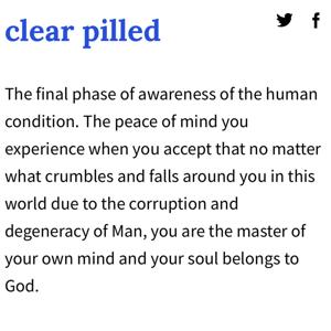 clearpilled with sigh swoon